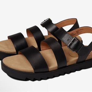 Brand new* Madewell black Addie sandal